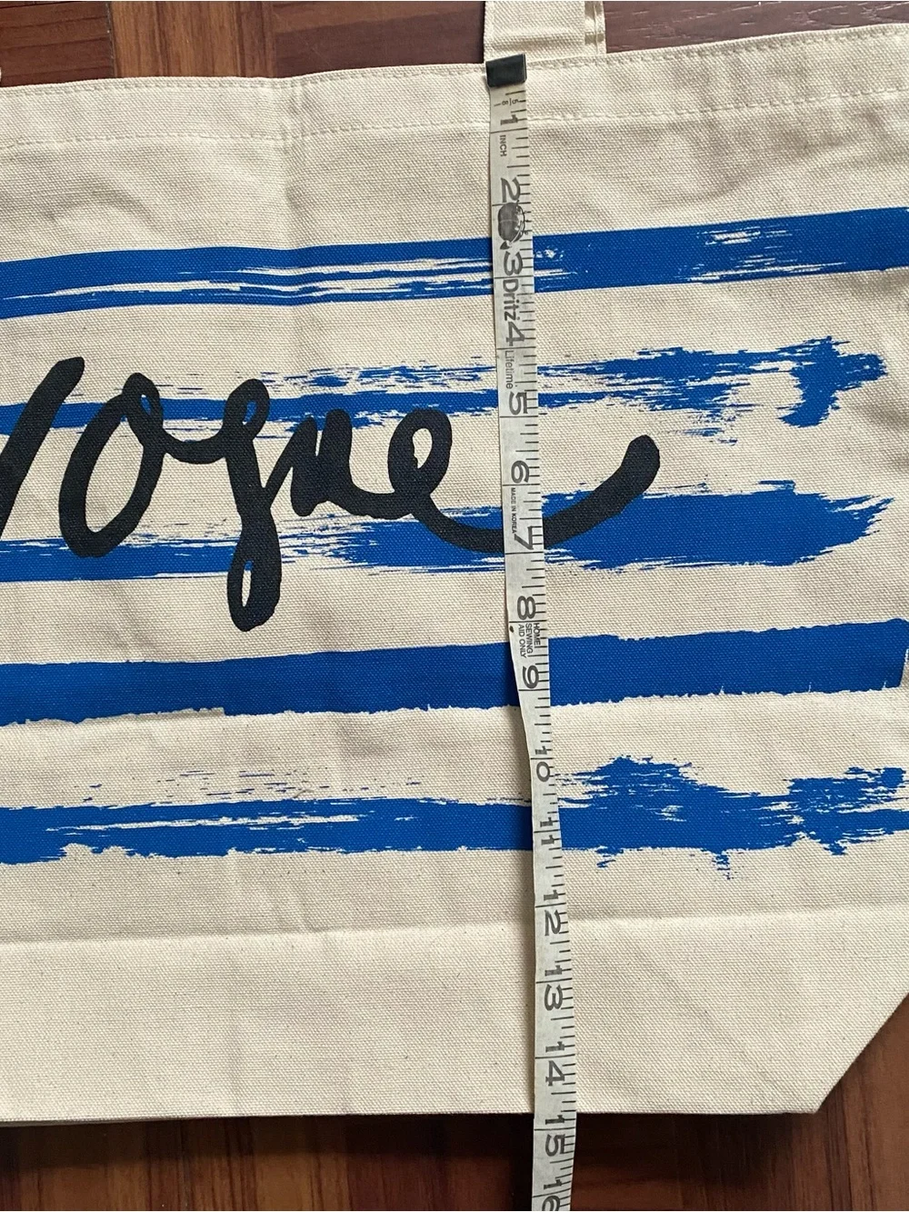Vogue Magazine Canvas Tote Bag